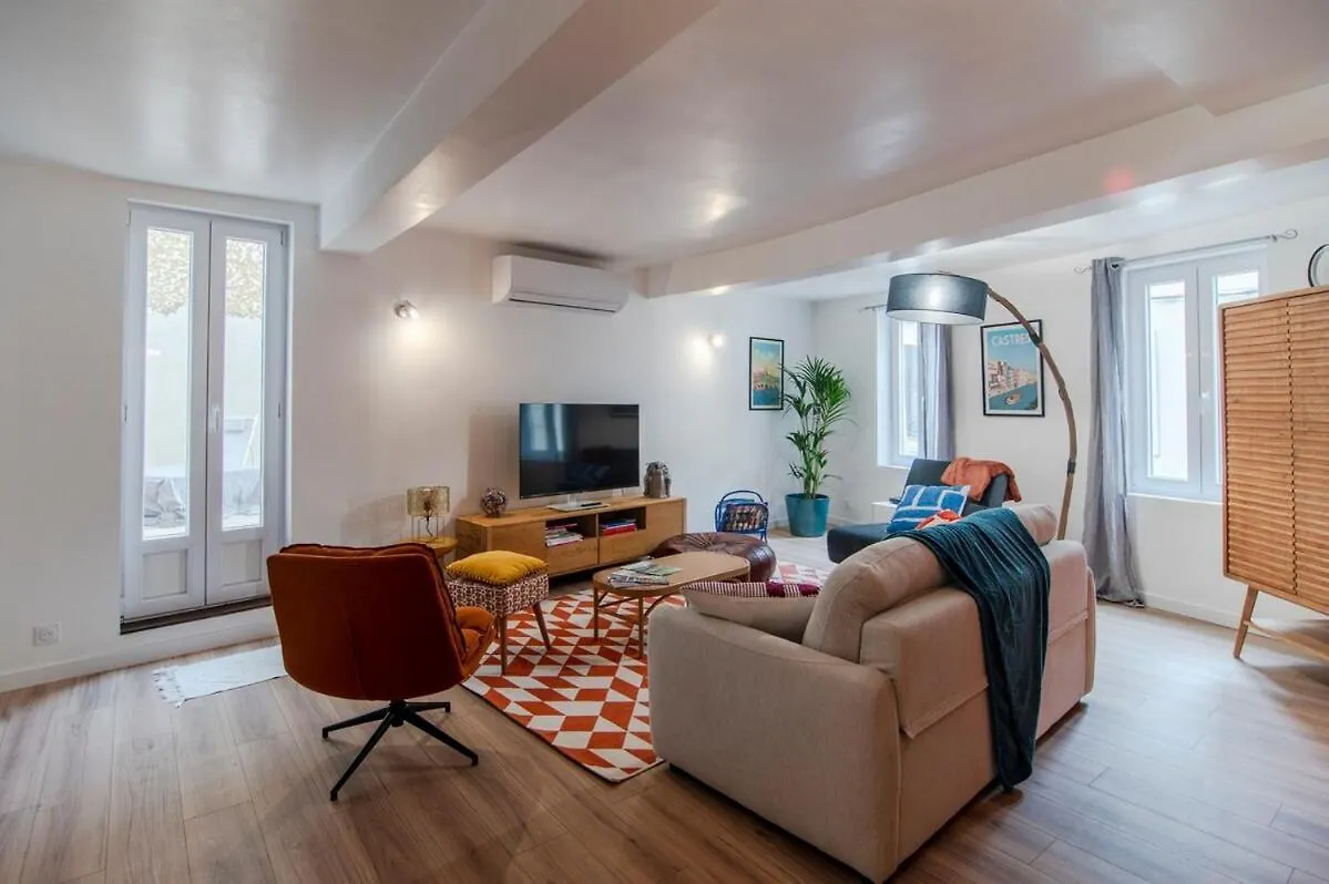 Apartmán Le Baron Terrasse Et Parking Coeur De Castres